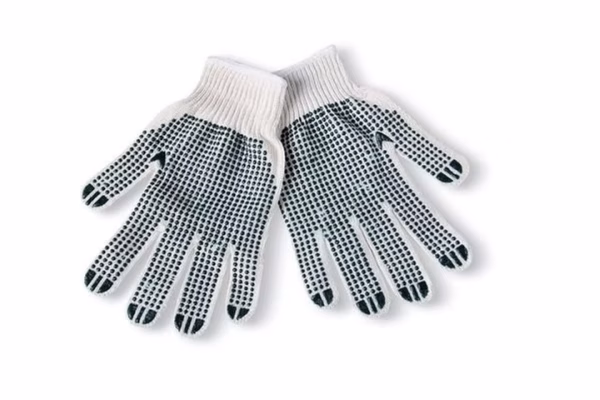 Guante de Hilo con puntos de PVC