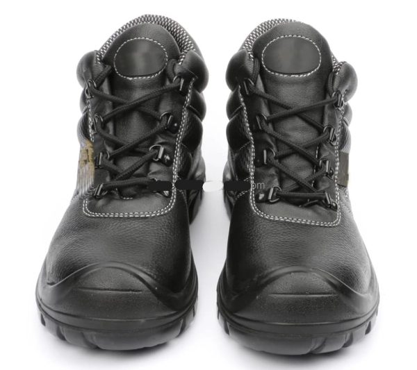 Bota de Cuero con punta de acero y plantilla anti perforación