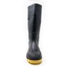Bota de PVC Predator negra con punta de acero