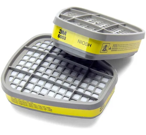 Filtro para gases ácidos y vapores químicos 3M 6003