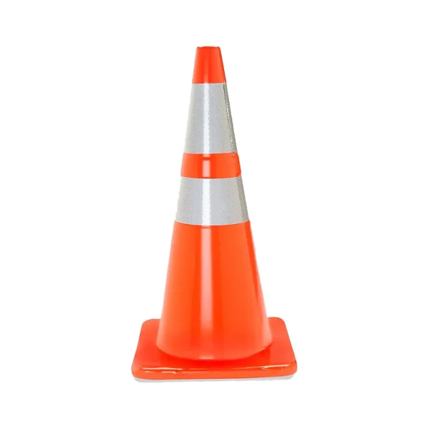 Cono pvc Naranja 28"