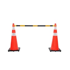 Barra retráctil para cono