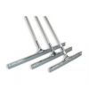Secapisos Metalico recto de hule 55cm con mango de aluminio